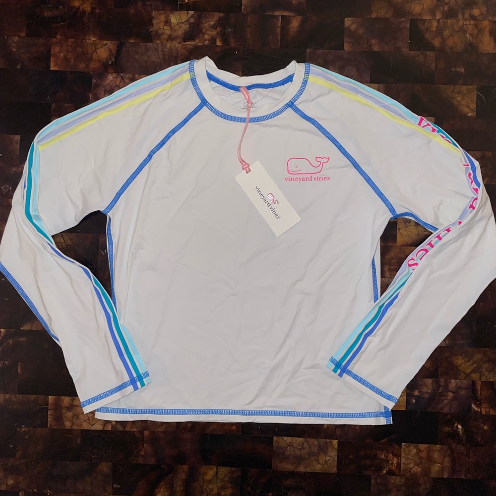 Vineyard Vines Kids Rashguard Swim Top NWT